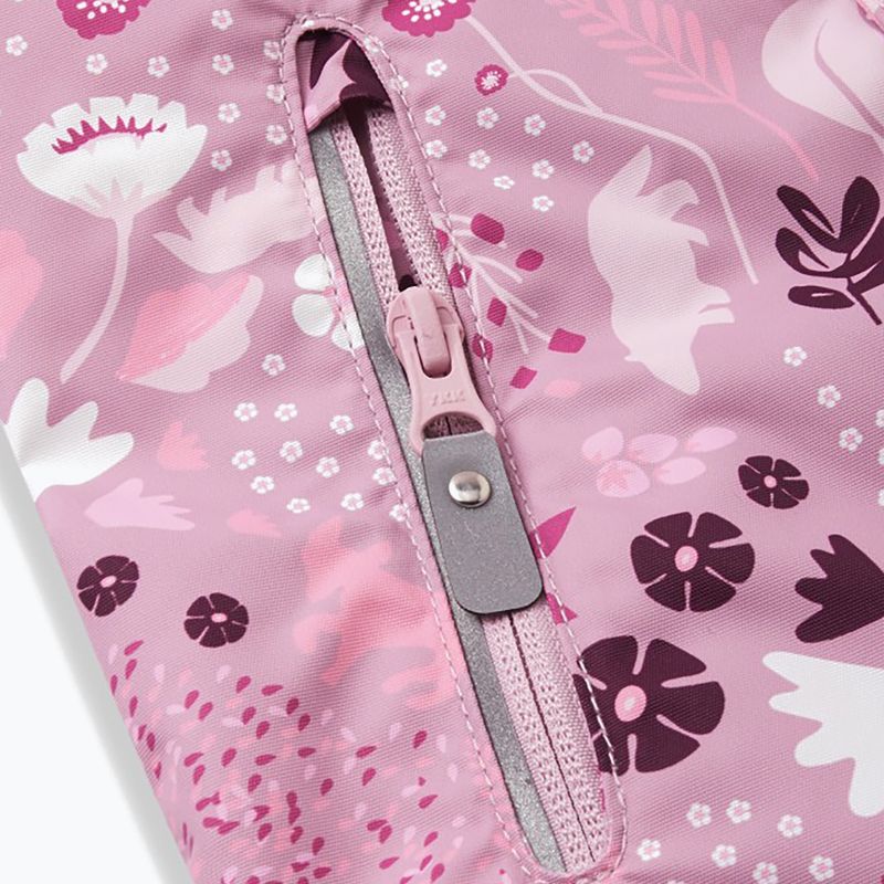 Tuta da sci per bambini Reima Puhuri grigio rosa 7
