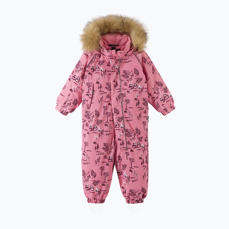 Tuta da sci per bambini rosa tramonto Reima Lappi 2
