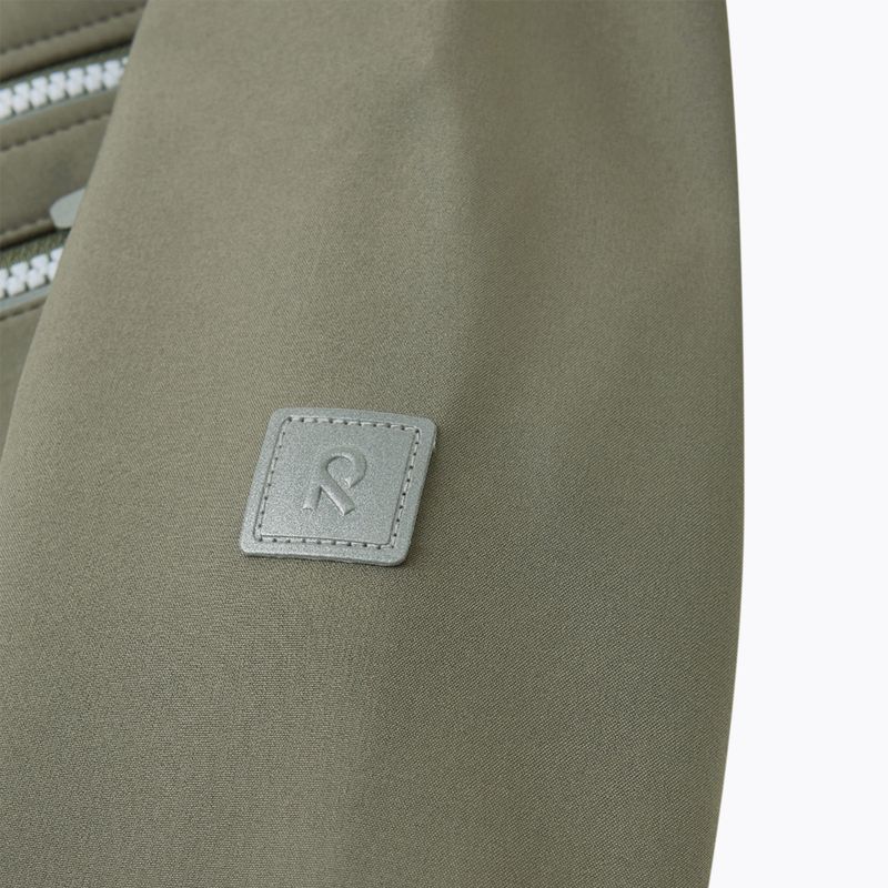Giacca softshell da bambino Reima Vantti grigio-verde 5