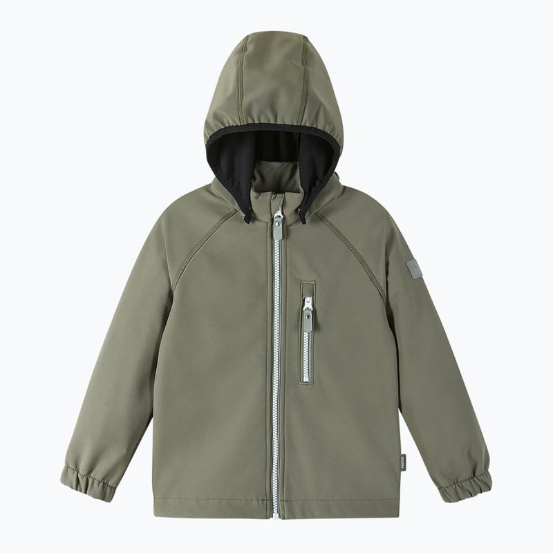 Giacca softshell da bambino Reima Vantti grigio-verde 8