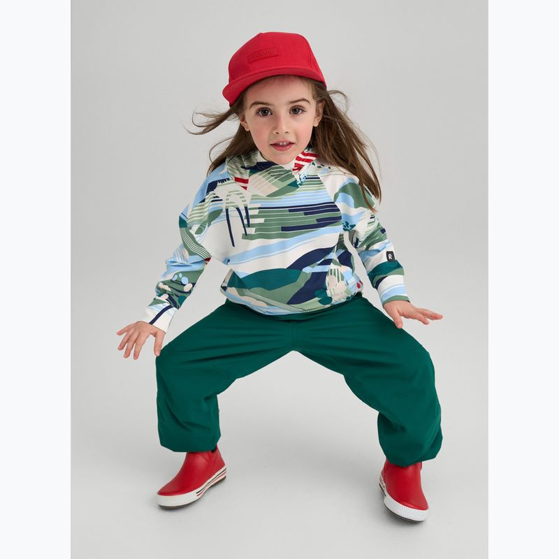 Pantaloni da pioggia per bambini Reima Kaura verde intenso 7