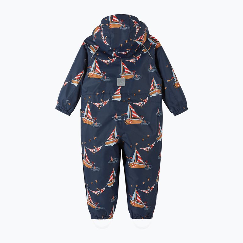 Tuta da pioggia Reima Toppila navy per bambini 2