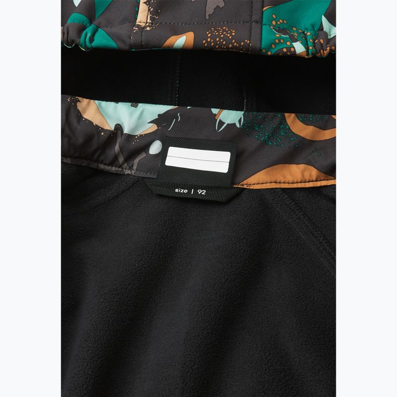 Tuta softshell Reima per bambini Mjosa nero 6
