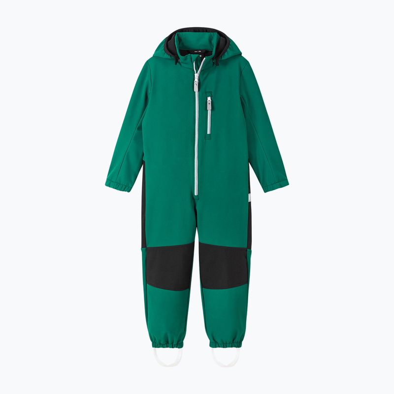 Tuta softshell per bambini Reima Nurmes verde intenso 2