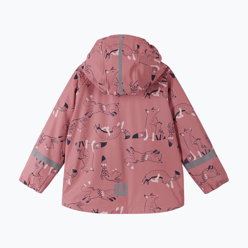 Giacca da pioggia Reima per bambini Vesi rose blush 2