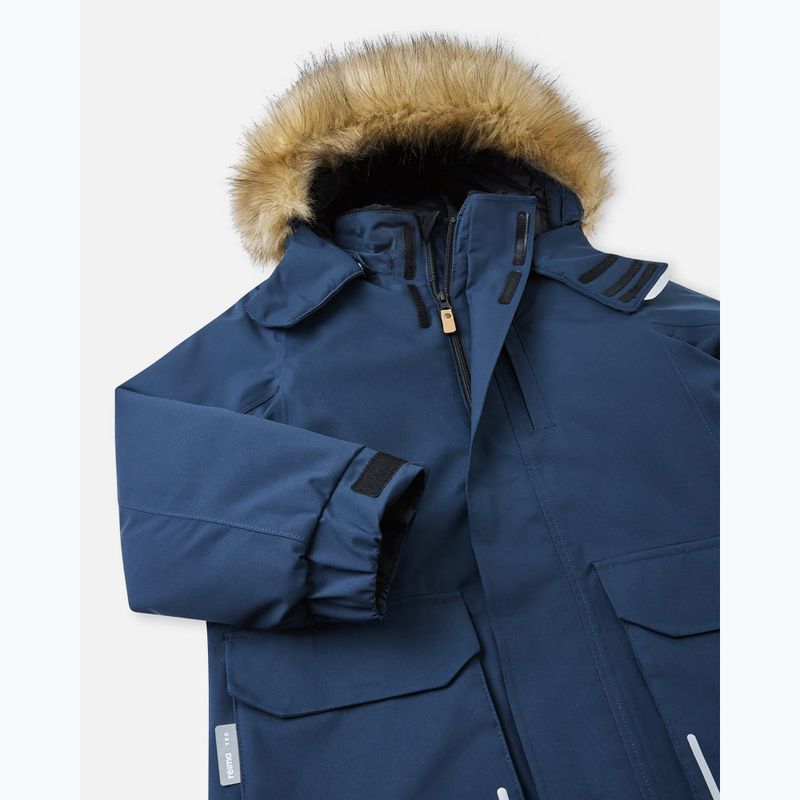 Giacca invernale da bambino Reima Ajaton navy 4