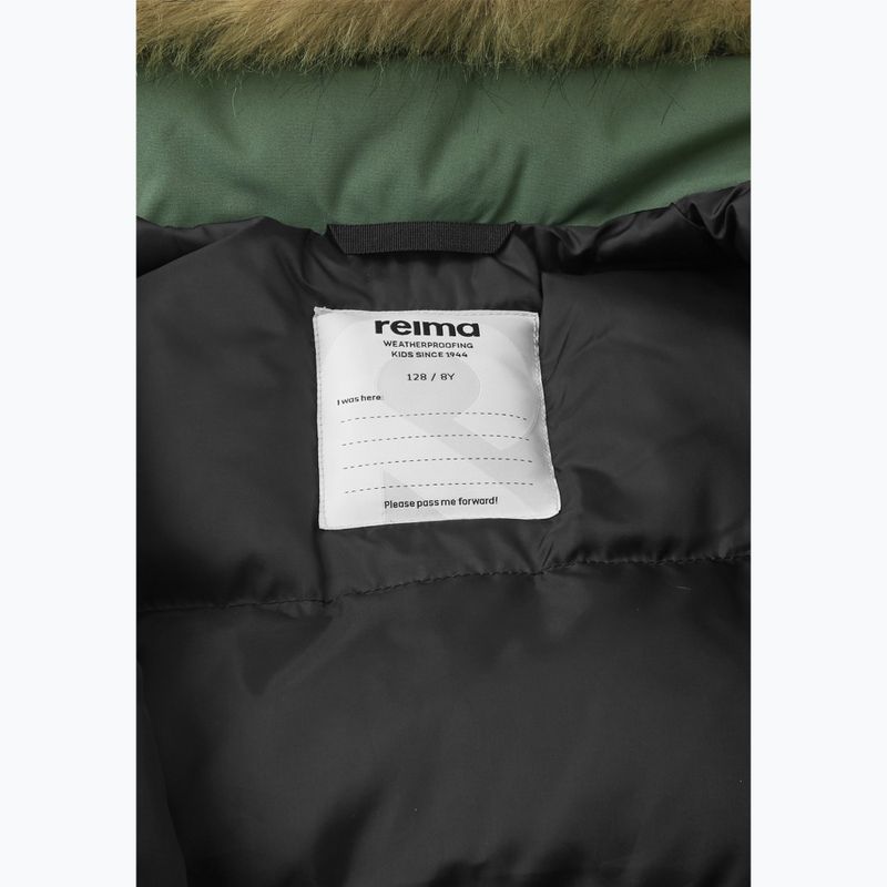 Giacca invernale per bambini Reima Serkkula thyme green 6