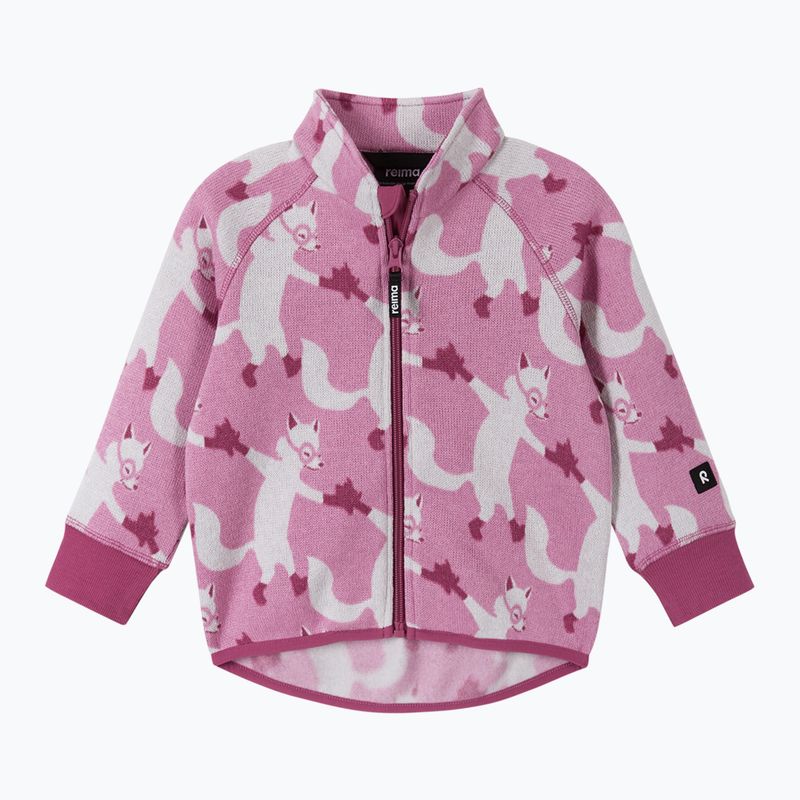 Felpa Reima per bambini Ornamento rosa malva