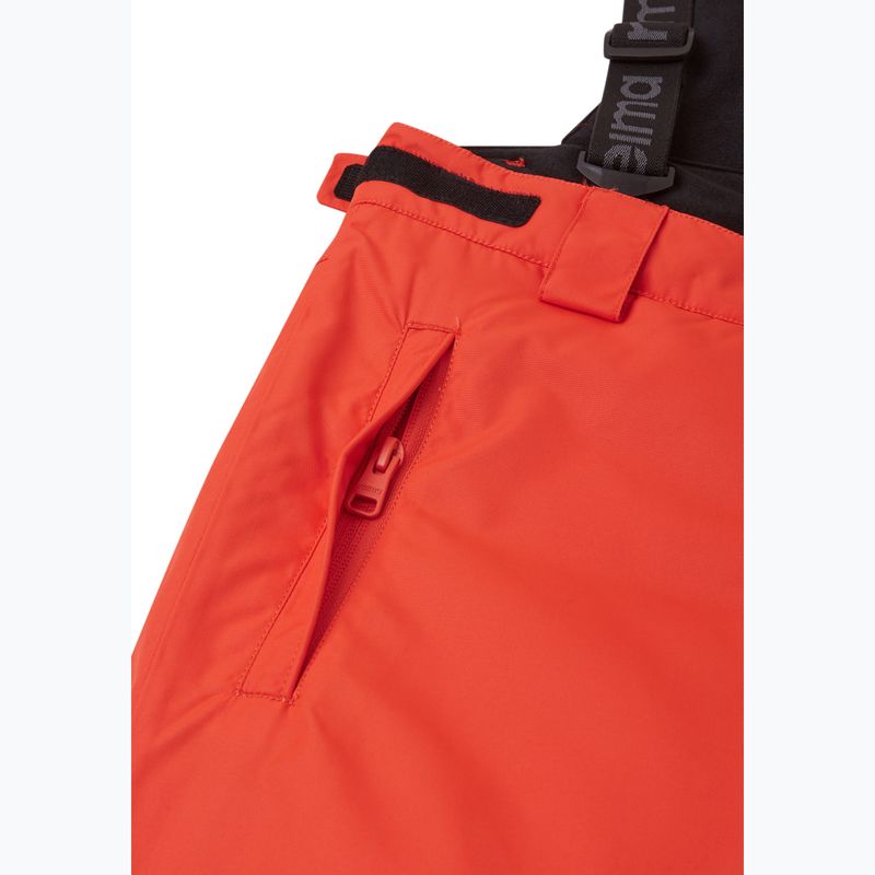 Pantaloni da sci Reima Wingon arancio mandarino per bambini 5