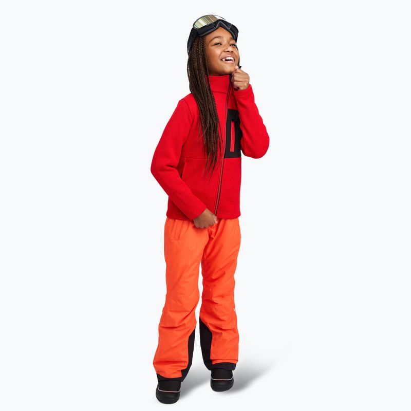 Pantaloni da sci Reima Wingon arancio mandarino per bambini 8