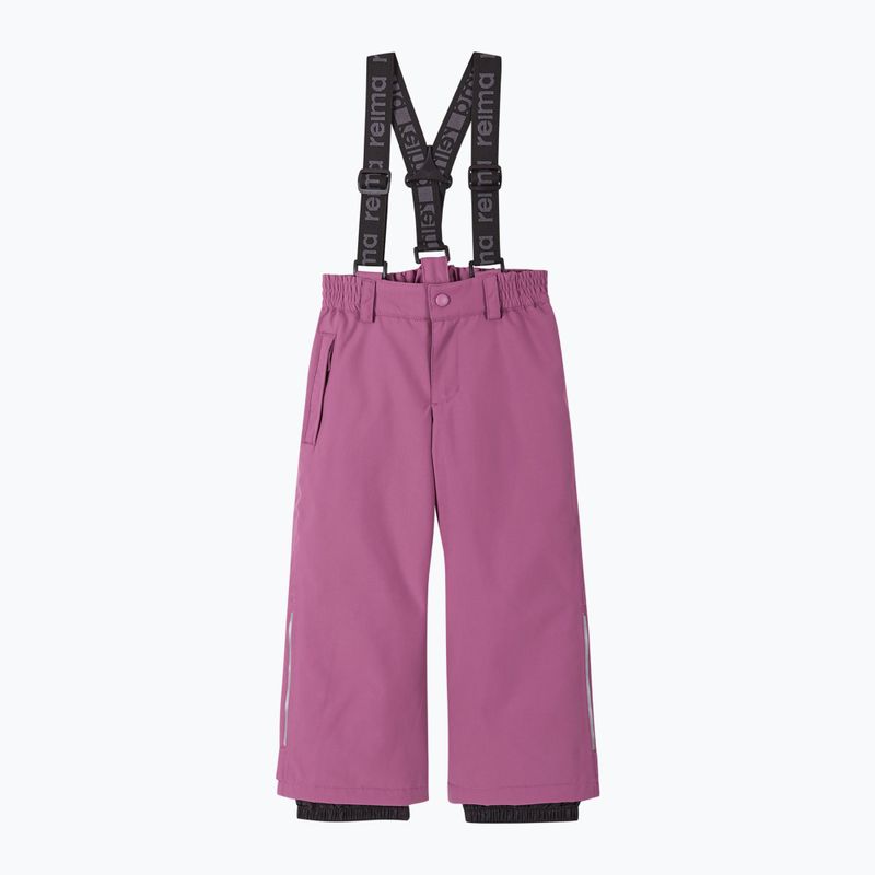 Pantaloni da sci per bambini Reima Loikka rosso violetto