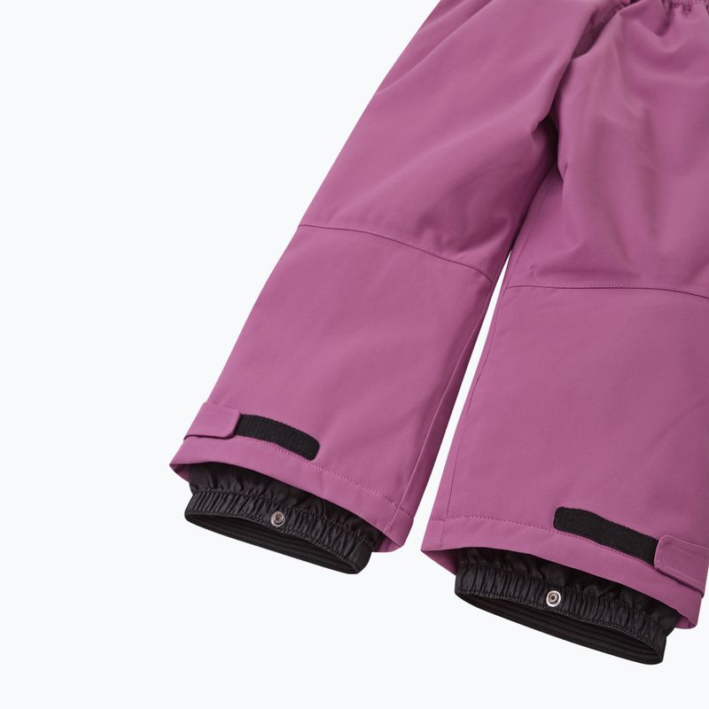 Pantaloni da sci per bambini Reima Loikka rosso violetto 5