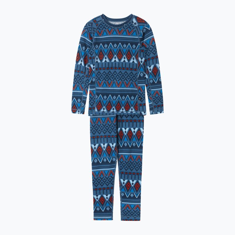 Set di biancheria intima termica per bambini Reima Taitoa blu oceano