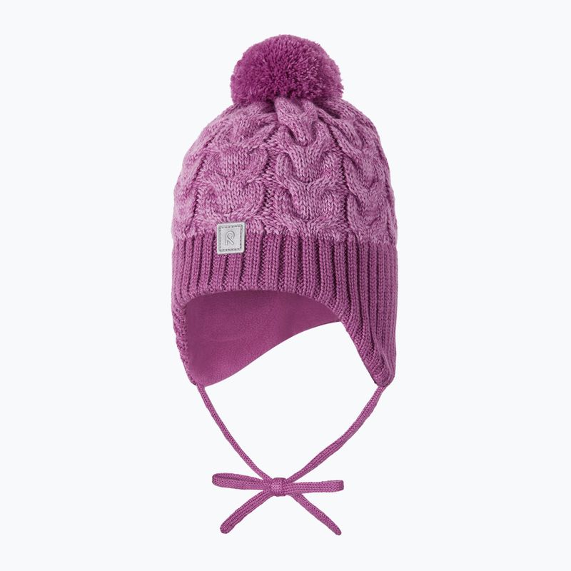 Berretto invernale per bambini Reima Paljakka rosso violetto 2
