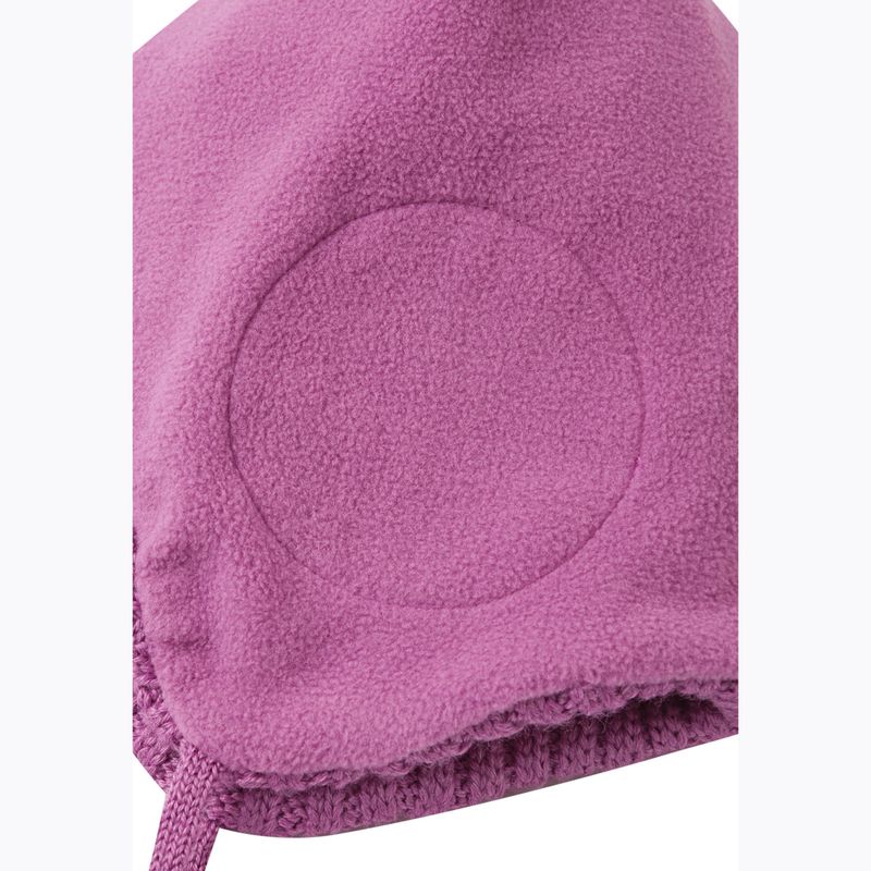 Berretto invernale per bambini Reima Paljakka rosso violetto 6