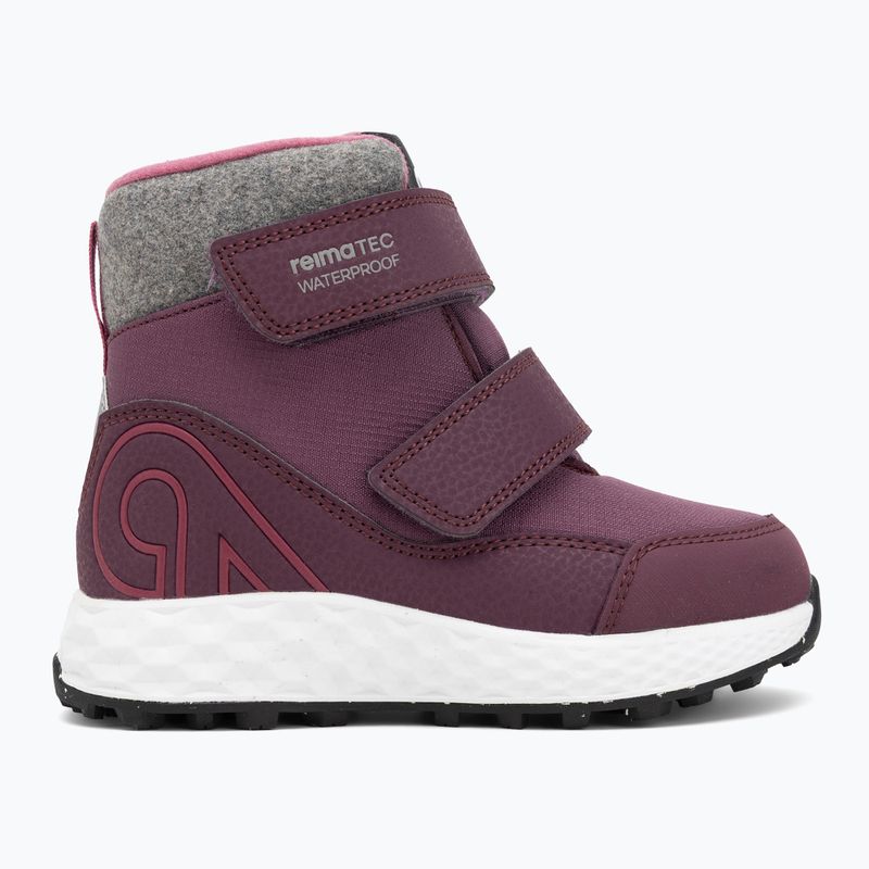 Stivali da neve per bambini Reima Hallava deep purple 2