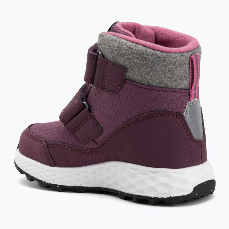 Stivali da neve per bambini Reima Hallava deep purple 3
