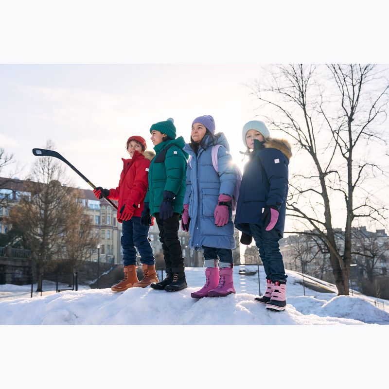 Stivali da neve Reima Talvella Junior per bambini, nero 21