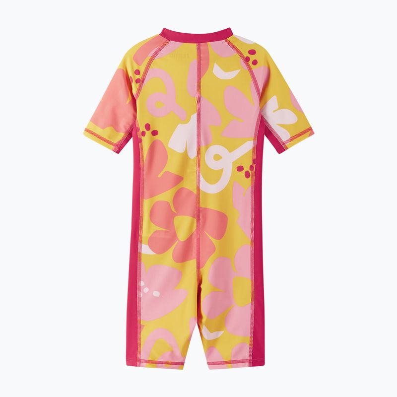 Reima Vesihiisi tuta da bambino giallo chiaro UPF 50+ 2