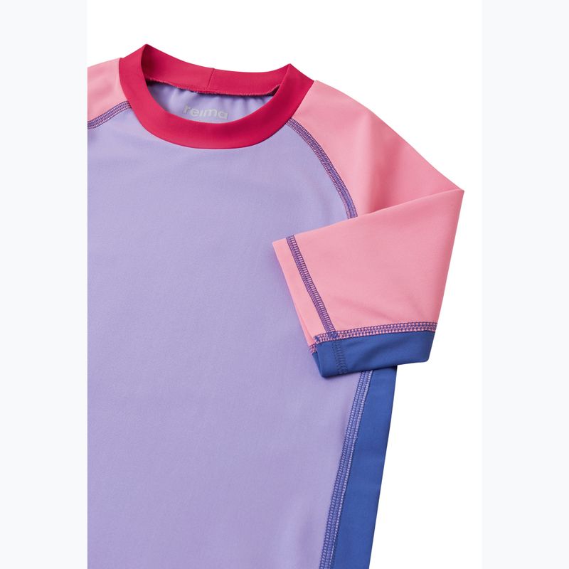 Camicia da bagno Reima Joonia per bambini in fiore lilla 3