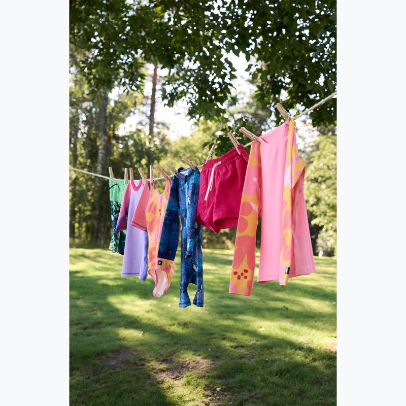 Camicia da bagno Reima Joonia per bambini in fiore lilla 11