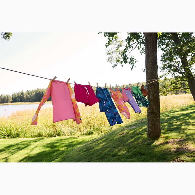Camicia da bagno Reima Joonia per bambini in fiore lilla 12