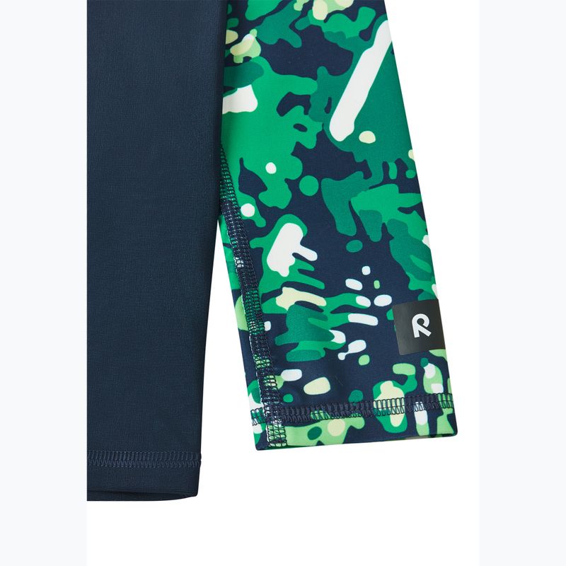 Maniche lunghe da nuoto per bambini Reima Kroolaus navy 4