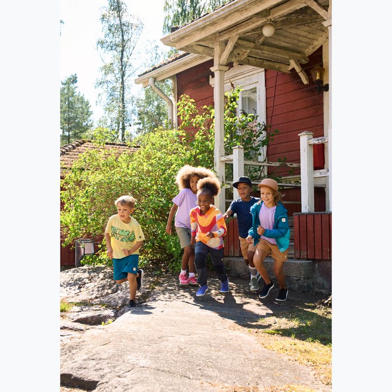 Stivali a piedi nudi per bambini Reima Tallustelu rosa tramonto 12