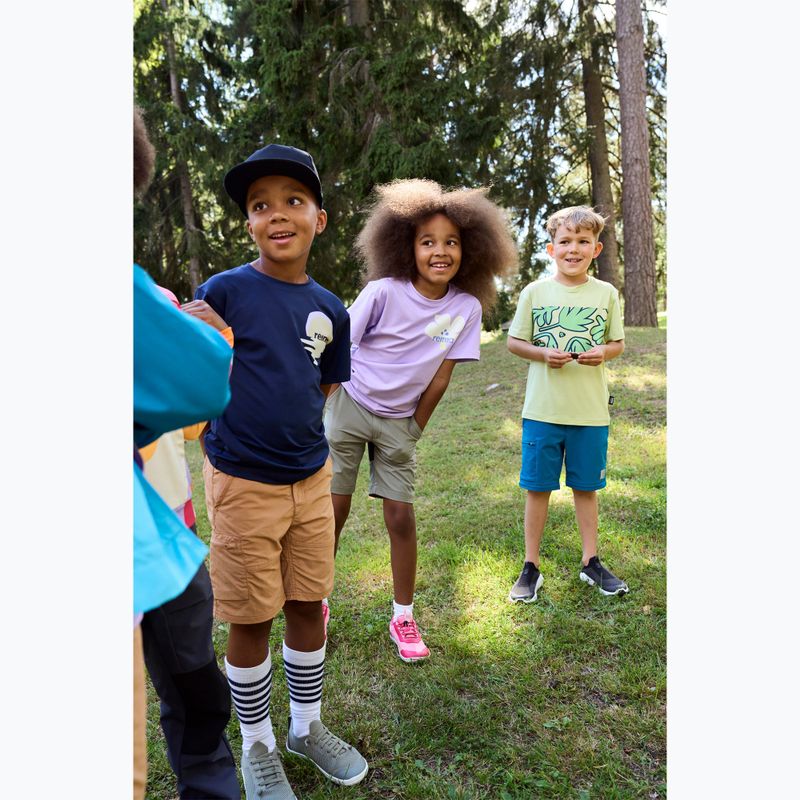 Stivali a piedi nudi per bambini Reima Tallustelu rosa tramonto 13