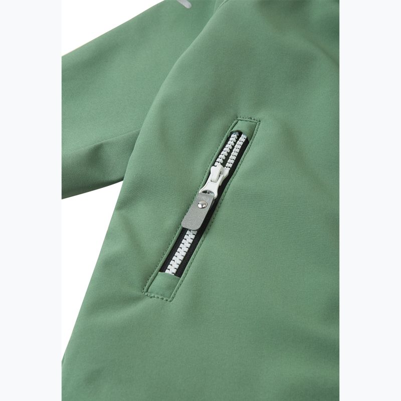 Tuta softshell Reima per bambini Mjosa verde argilla 4