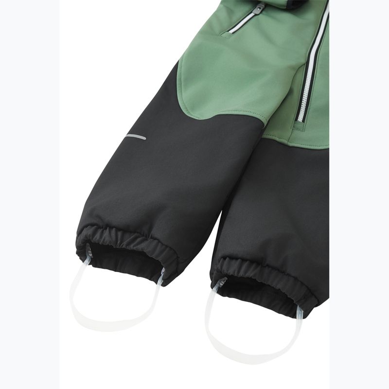 Tuta softshell Reima per bambini Mjosa verde argilla 5
