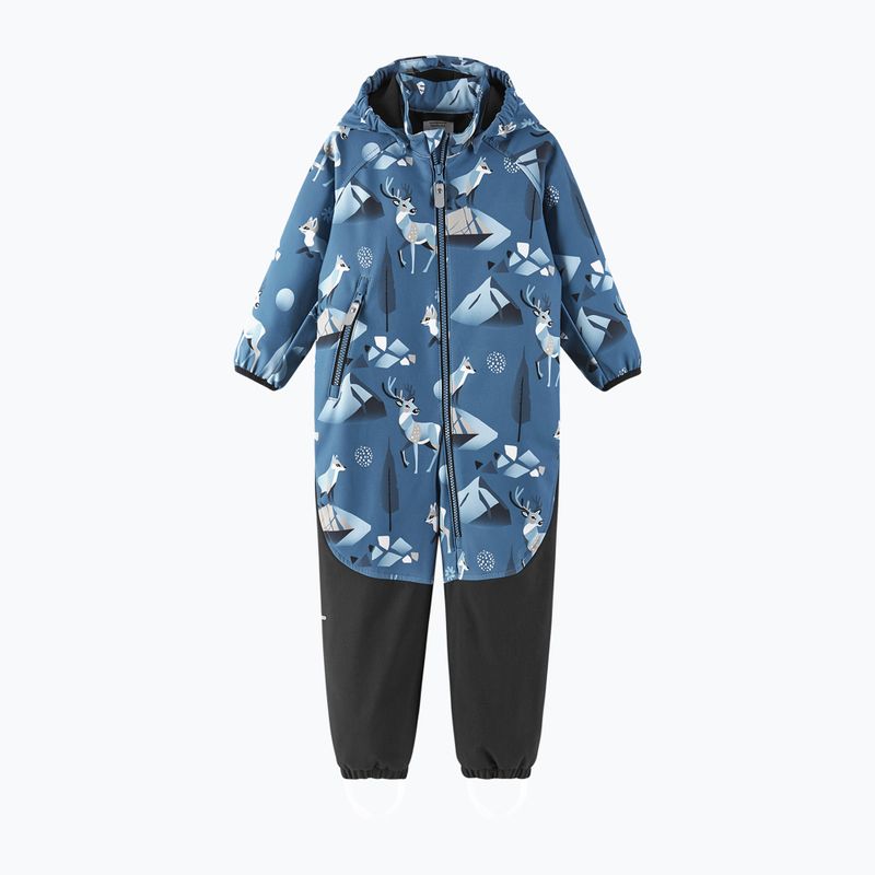 Tuta softshell Reima per bambini Mjosa blu oceano 2