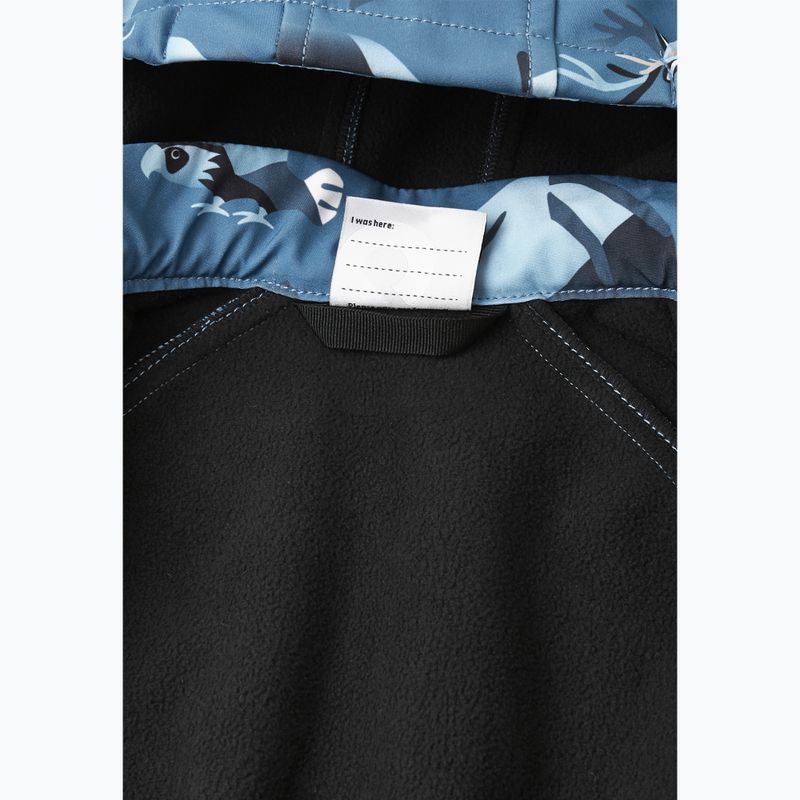 Tuta softshell Reima per bambini Mjosa blu oceano 6