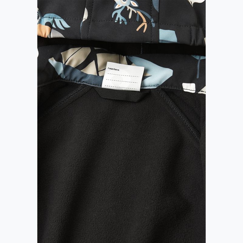Tuta softshell Reima per bambini Mjosa nero 4