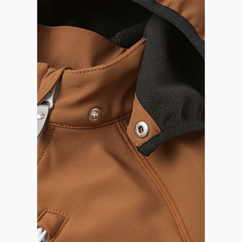 Giacca softshell Reima da bambino Vantti marrone cannella 5
