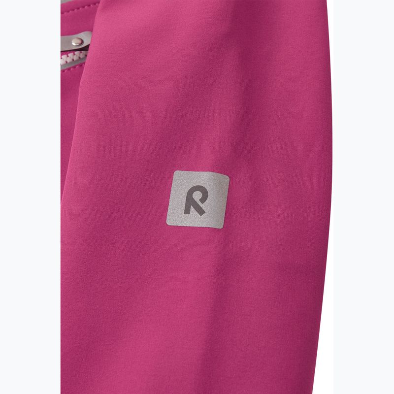 Giacca softshell Reima da bambino Vantti rosy berry 5