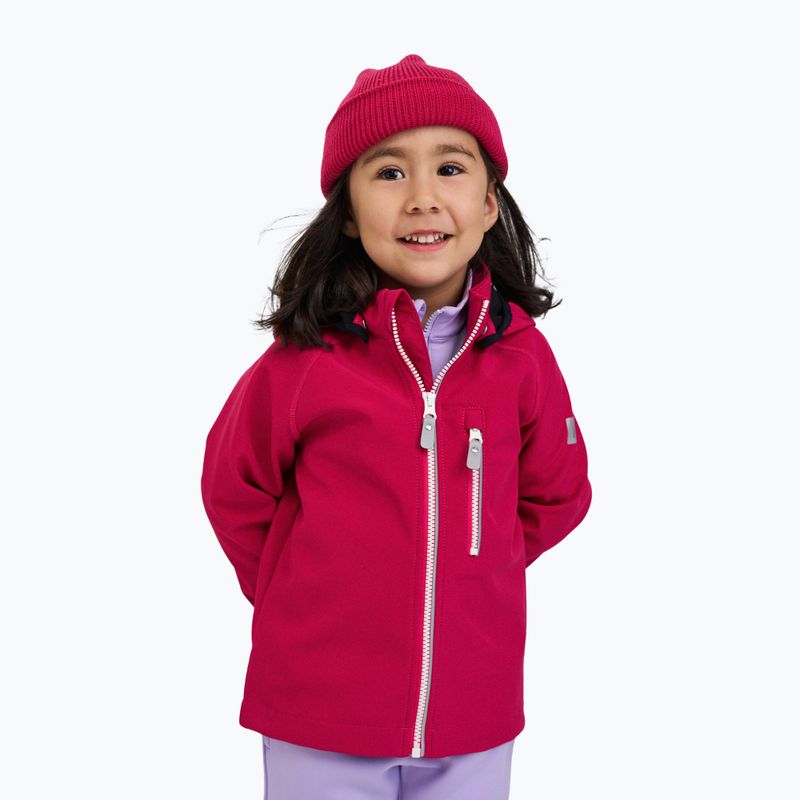 Giacca softshell Reima da bambino Vantti rosy berry 7