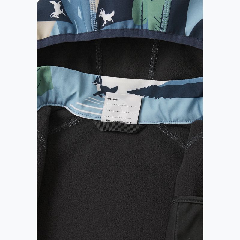 Giacca softshell Reima da bambino Vantti blu oceano 6