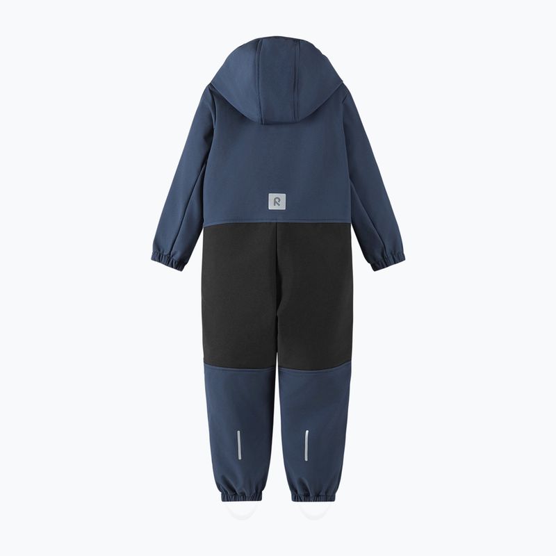 Tuta softshell da bambino Reima Nurmes deep navy 2