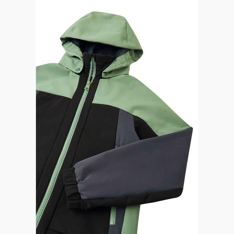 Giacca ibrida da bambino Reima Vaeltava in argilla verde 4