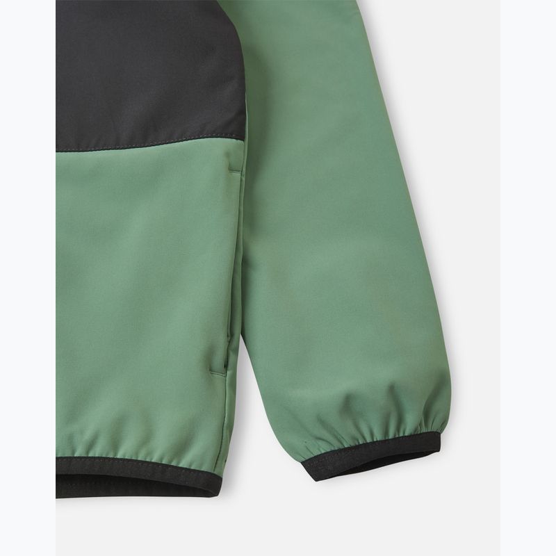 Giacca softshell Reima da bambino Mukana verde argilla 4