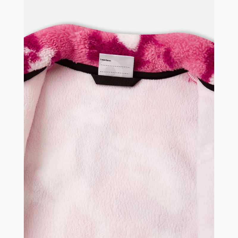 Felpa in pile da bambino di Reima Turkkinen in corallo morbido 4