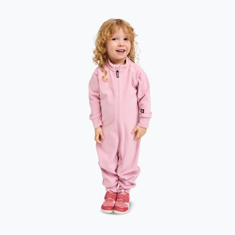 Tuta per bambini Reima Tarhaan Fleece grey pink 7