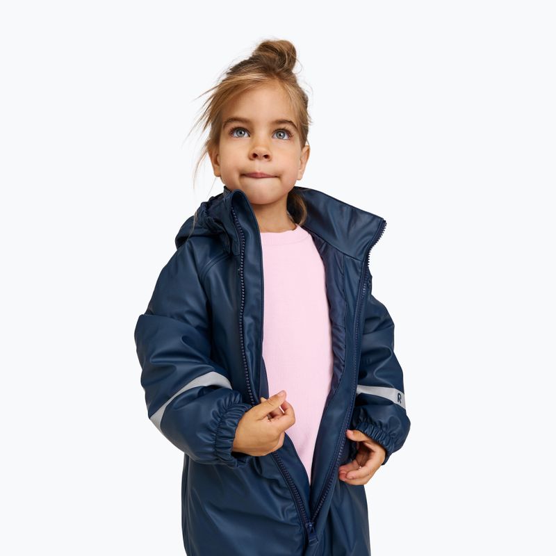 Tuta antipioggia per bambini Reima Rapakko navy 10