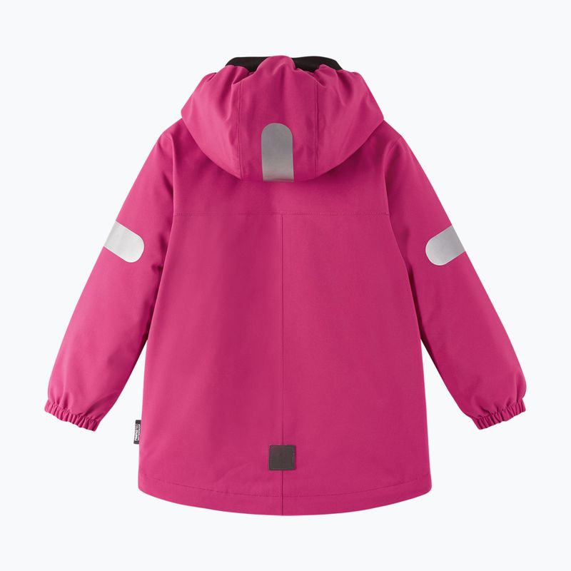Giacca da pioggia Reima per bambini Symppis rosy berry 3