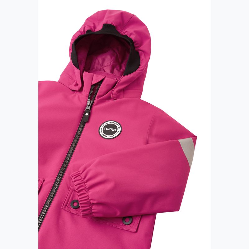 Giacca da pioggia Reima per bambini Symppis rosy berry 4