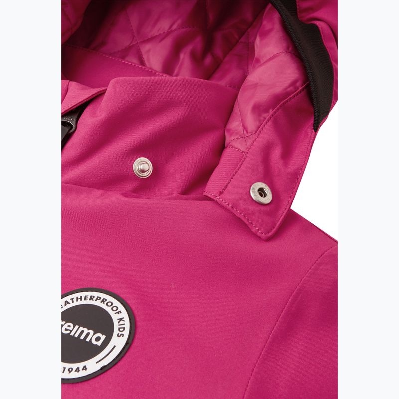 Giacca da pioggia Reima per bambini Symppis rosy berry 5