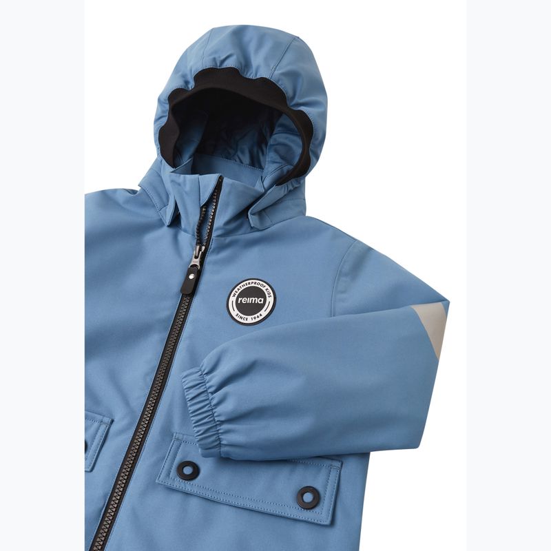 Giacca da pioggia Reima per bambini Symppis blu oceano 4