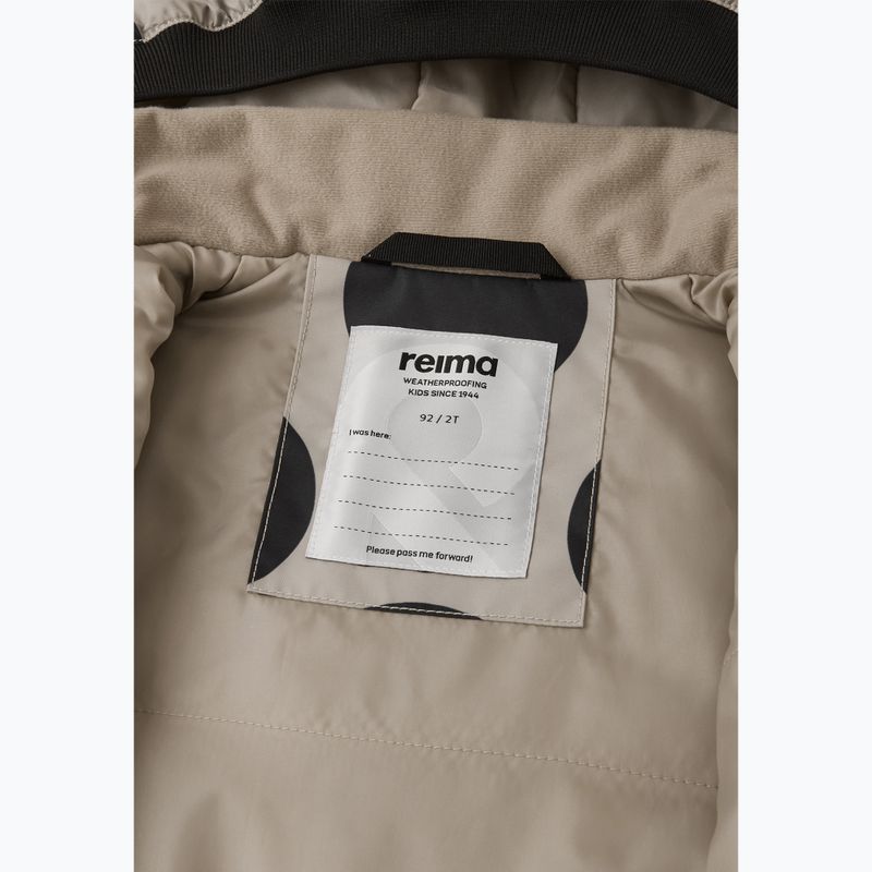 Tuta softshell da bambino Reima Marte Mid beige terra 6