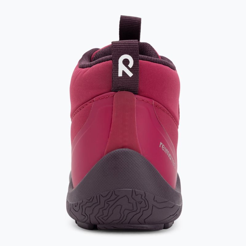 Stivali a piedi nudi per bambini Reima Loikkii cool bordeaux 6